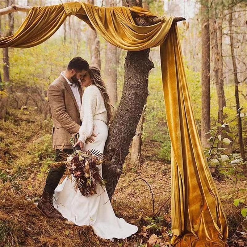 Velvet Table Runner Blush Pink 30x120 Inch Luxury Wedding Table Runner - Hibrides