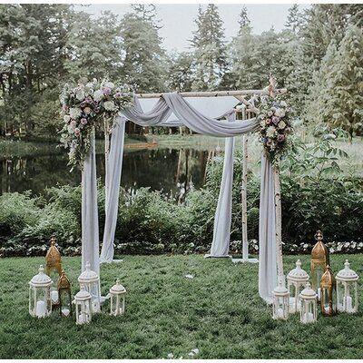 Wedding Arch Draping Fabric for Rustic Wedding Shower Decorations 2.4x20 ft