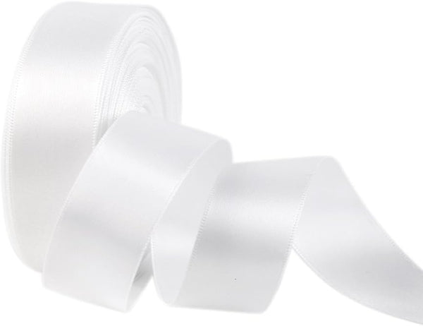 Double Face Satin Ribbon 1" Wide x 20 Yards for Party Wedding Home Decoration - Hibrides