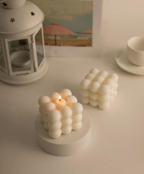 5PCS Bubble Candle Soy Wax Cube Candles - Hibrides
