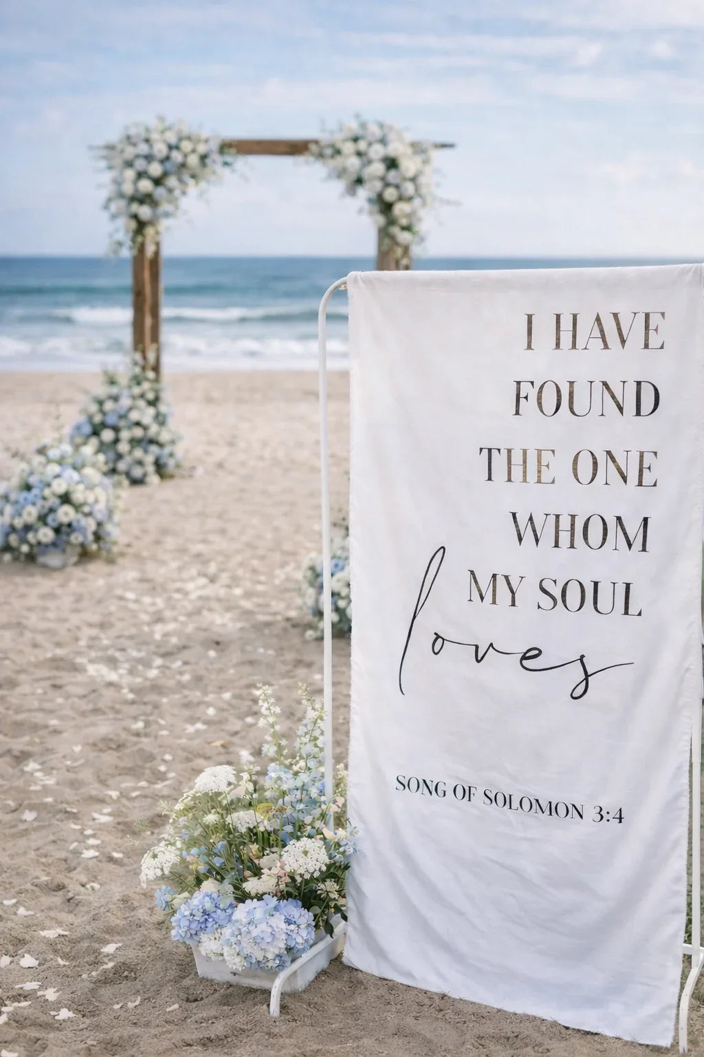Personalized Wedding Sign / I Have Found the One Whom My Soul Loves song of Solomon