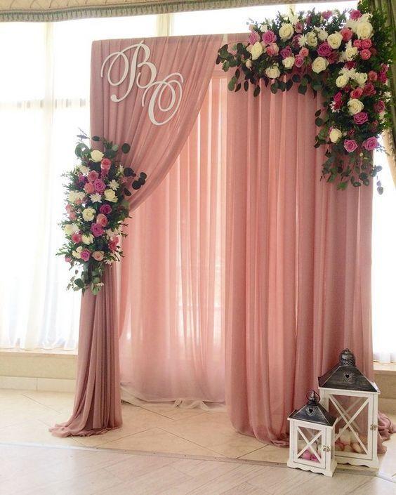 Wedding Arch Draping Fabric for Rustic Wedding Shower Decorations 2.4x20 ft