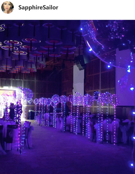 Reusable Led Balloons for Wedding Party Decorations and Wedding Send off Ideas - Hibrides