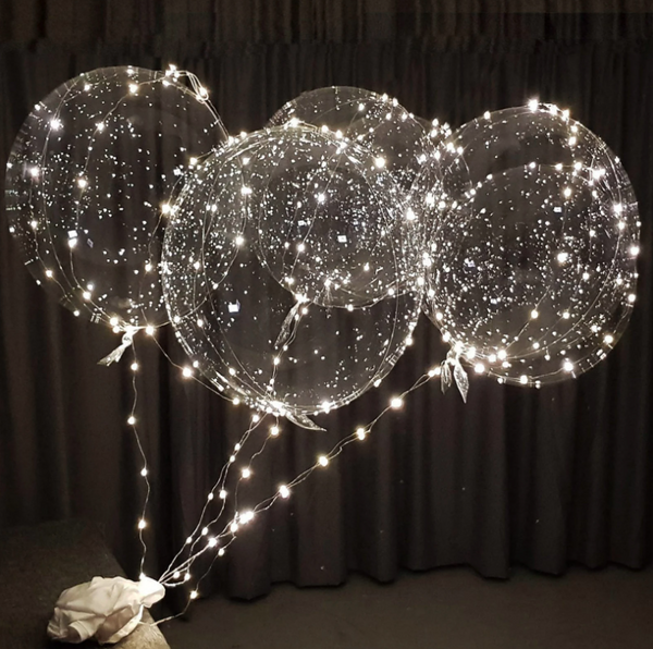 Reusable Led Light Up Balloons for Euphoria Party Decorations - Hibrides