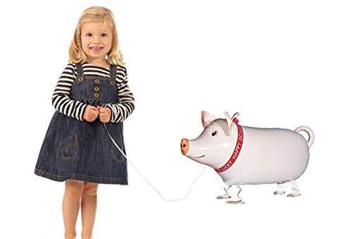 6pcs Walking Farm Animal Balloon Birthday Party Balloon Decorations - Hibrides
