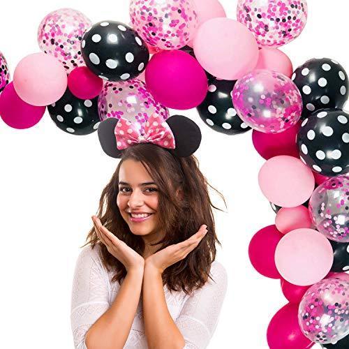 117pcs Mouse Balloon Garland Arch Kit for Theme Party Baby Shower Birthday Decoration - Hibrides