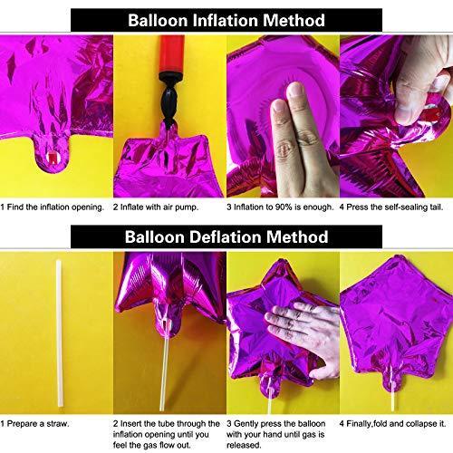 40 Inch Large Gold Number Balloon for Birthday Anniversary Party Celebration Decorations - Hibrides
