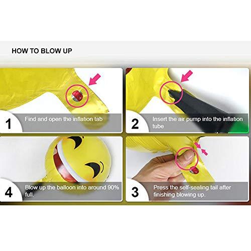 40 Inch Black Large Foil Letter Balloon for Wedding Birthday Party Decorations - Hibrides