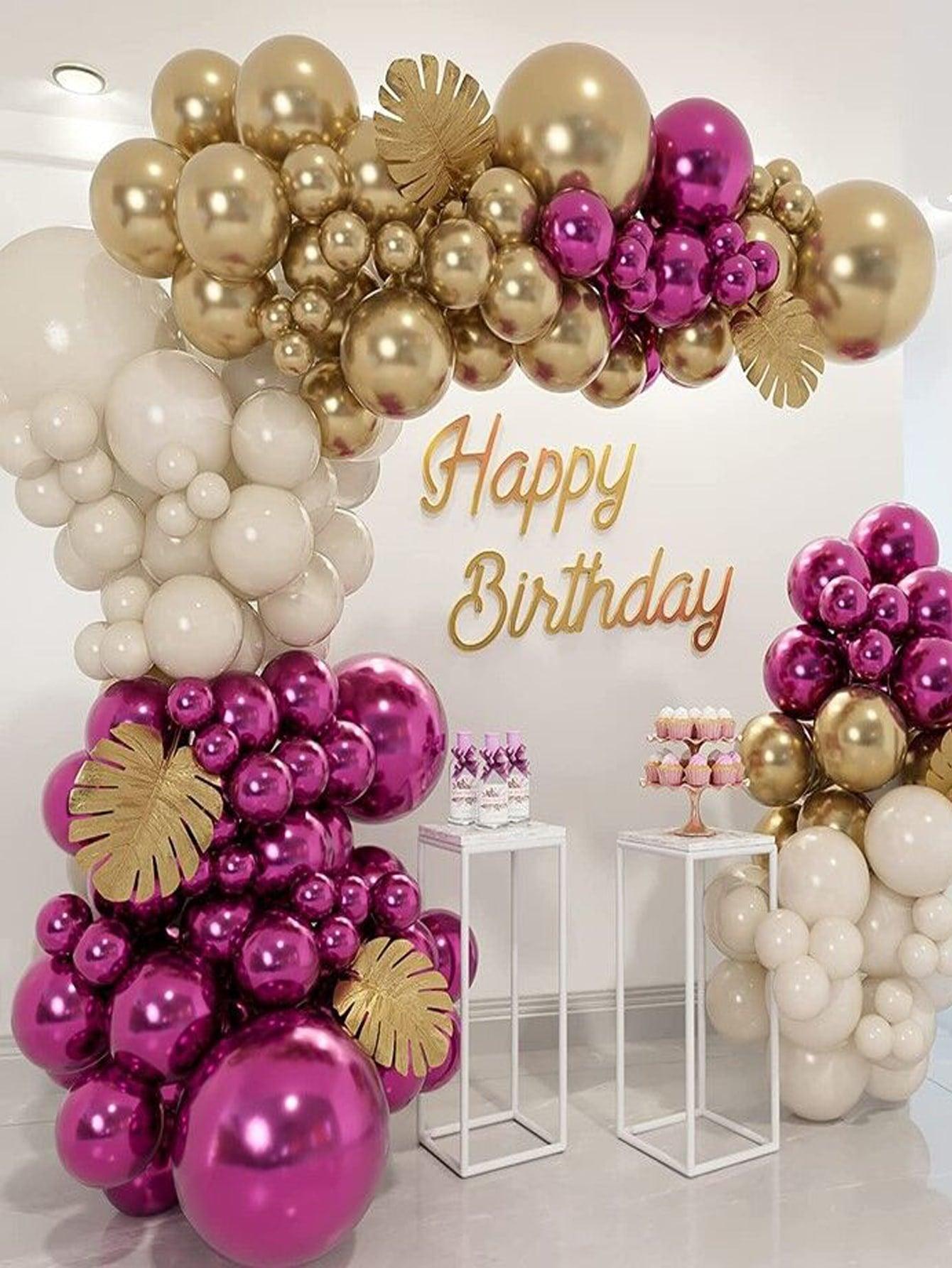 127pcs Mixed Color Balloon Set - Hibrides