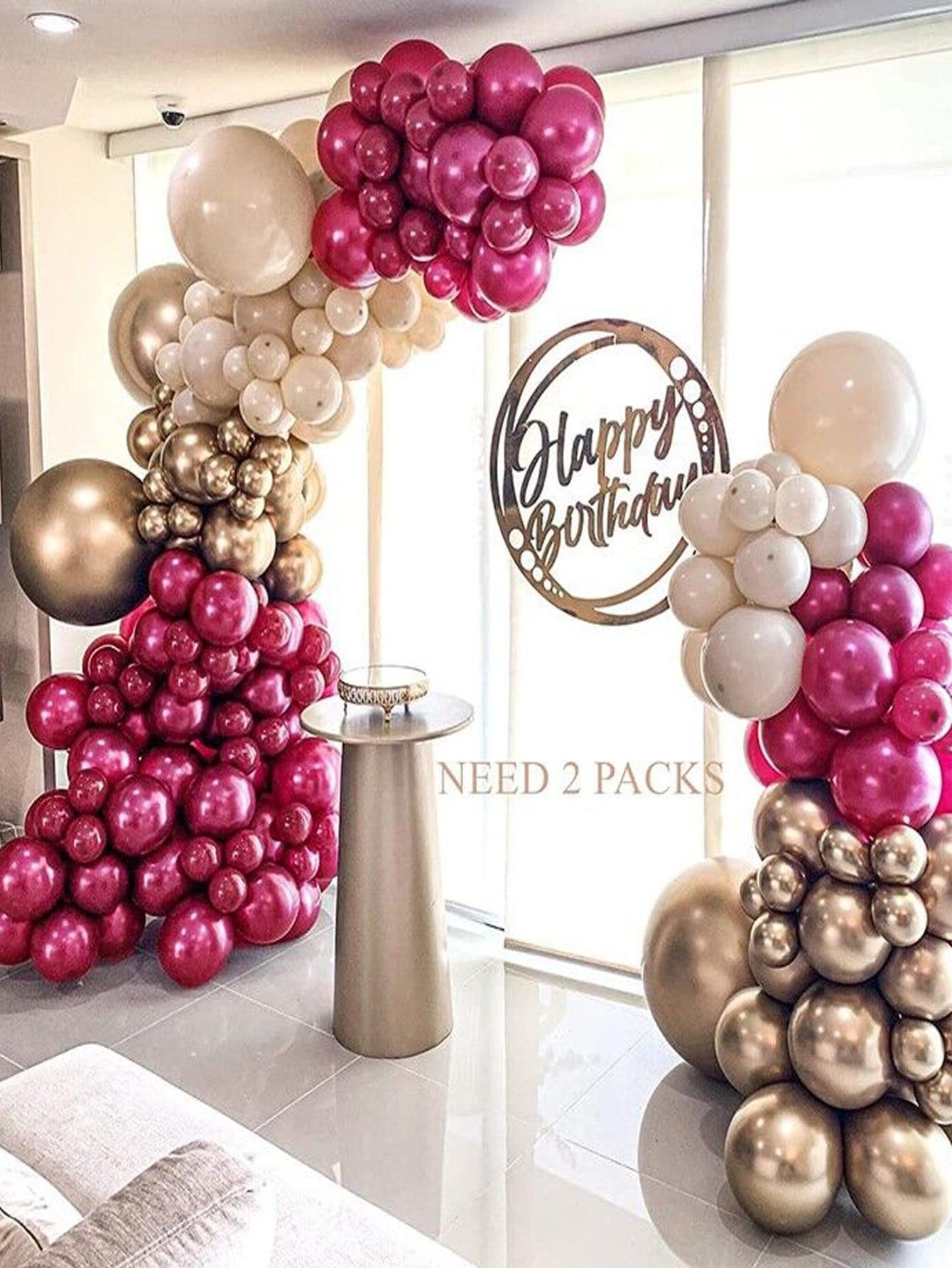127pcs Mixed Color Balloon Set - Hibrides