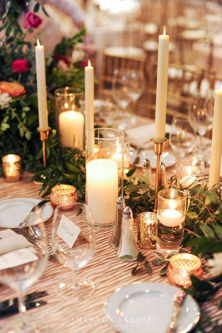 Gold Taper Candle Holder for Wedding Reception, Party, Fits 3/4 inch Thick Candle&Led Candles, Wedding Centerpieces - Hibrides