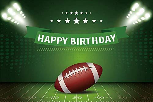 Superbowl Party Decorations 2023, Football Backdrop for Boy's Birthday Party Decorations, Football Theme Birthday Photo Props Background - Hibrides