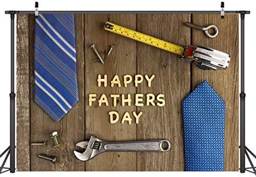 Happy Father's Day Backdrop Father's Day Wood Wall Photography Backdrops Fathers Day Party Decor - Hibrides