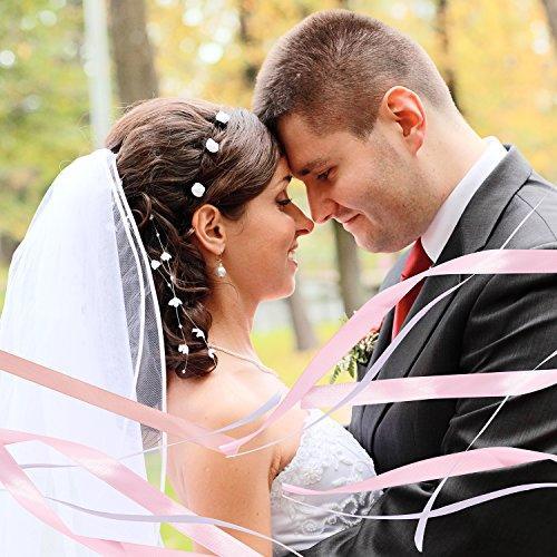 25 Pack Ribbon Wands Chromatic Silk Ribbon with Bells - Hibrides