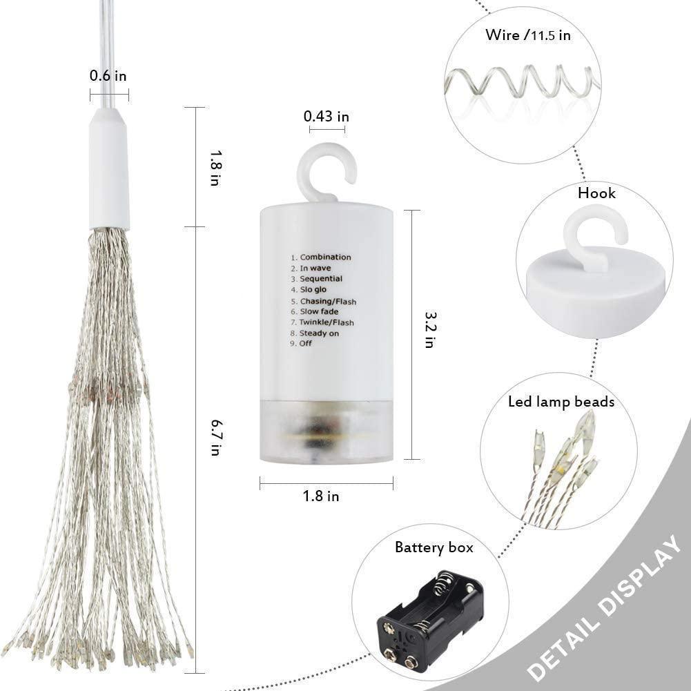 LED Copper Wire Firework Lights 