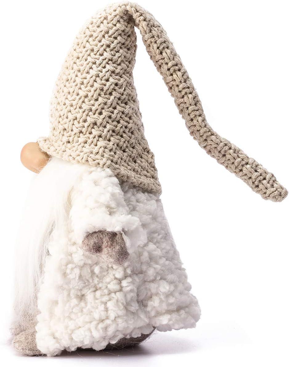 16 Inches Gnome Handmade Swedish Tomte, Christmas Elf Decoration Ornaments Thanks Giving Day Gifts - Hibrides