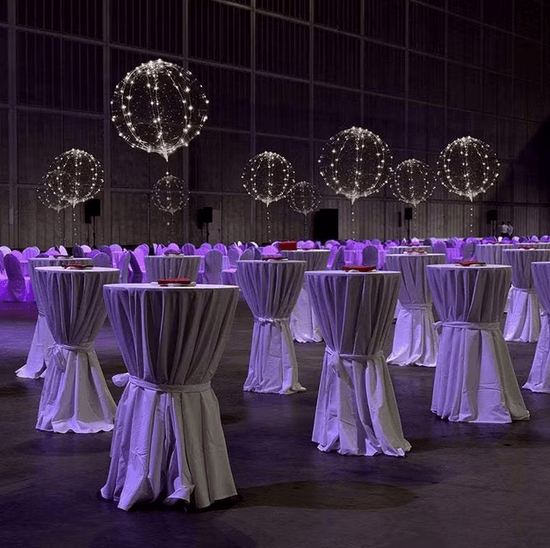 Reusable Led Balloons for Quinceañera/Sweet 16/Graduation/Euphoria Party Decor