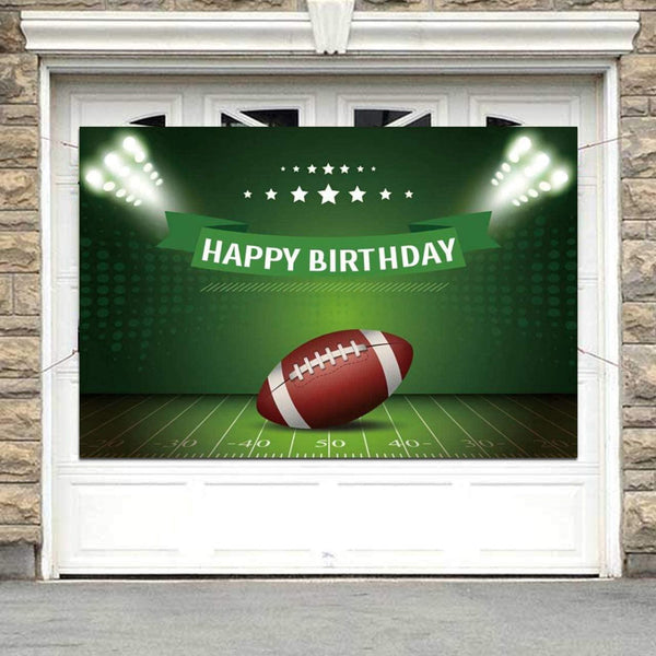 Superbowl Party Decorations 2023, Football Backdrop for Boy's Birthday Party Decorations, Football Theme Birthday Photo Props Background - Hibrides