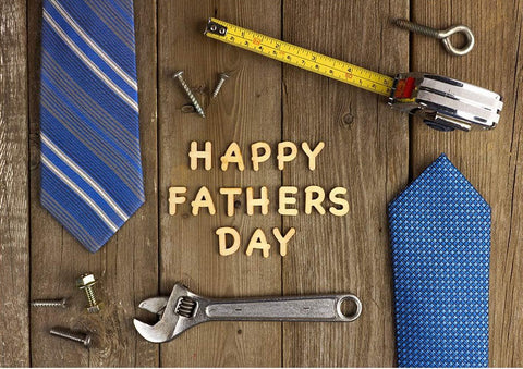 Happy Father's Day Backdrop Father's Day Wood Wall Photography Backdrops Fathers Day Party Decor - Hibrides