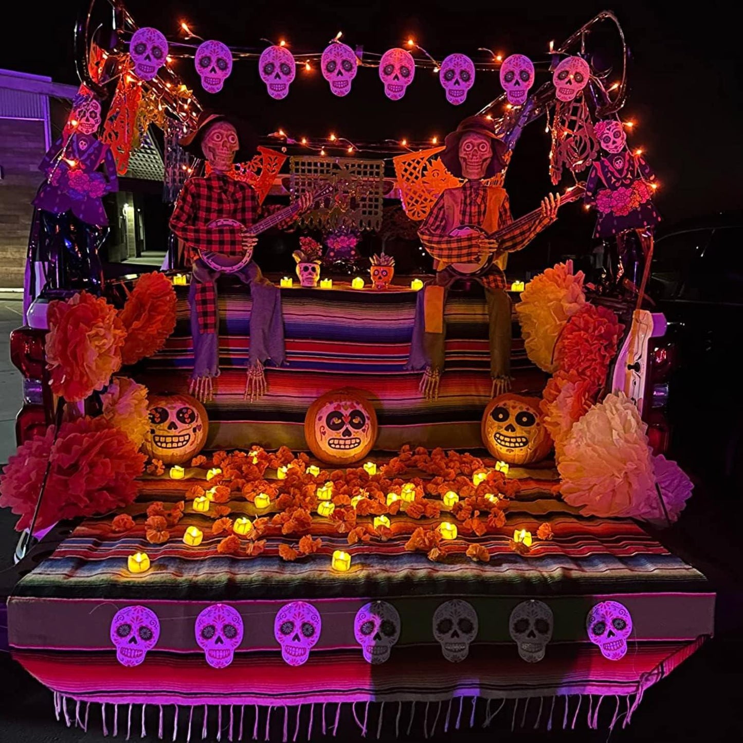 12pcs Timer Tea Lights, Flameless Flickering Battery Operated, Auto-On 6 Hours and Off 18 Hours Everyday, Batteries Included - Hibrides