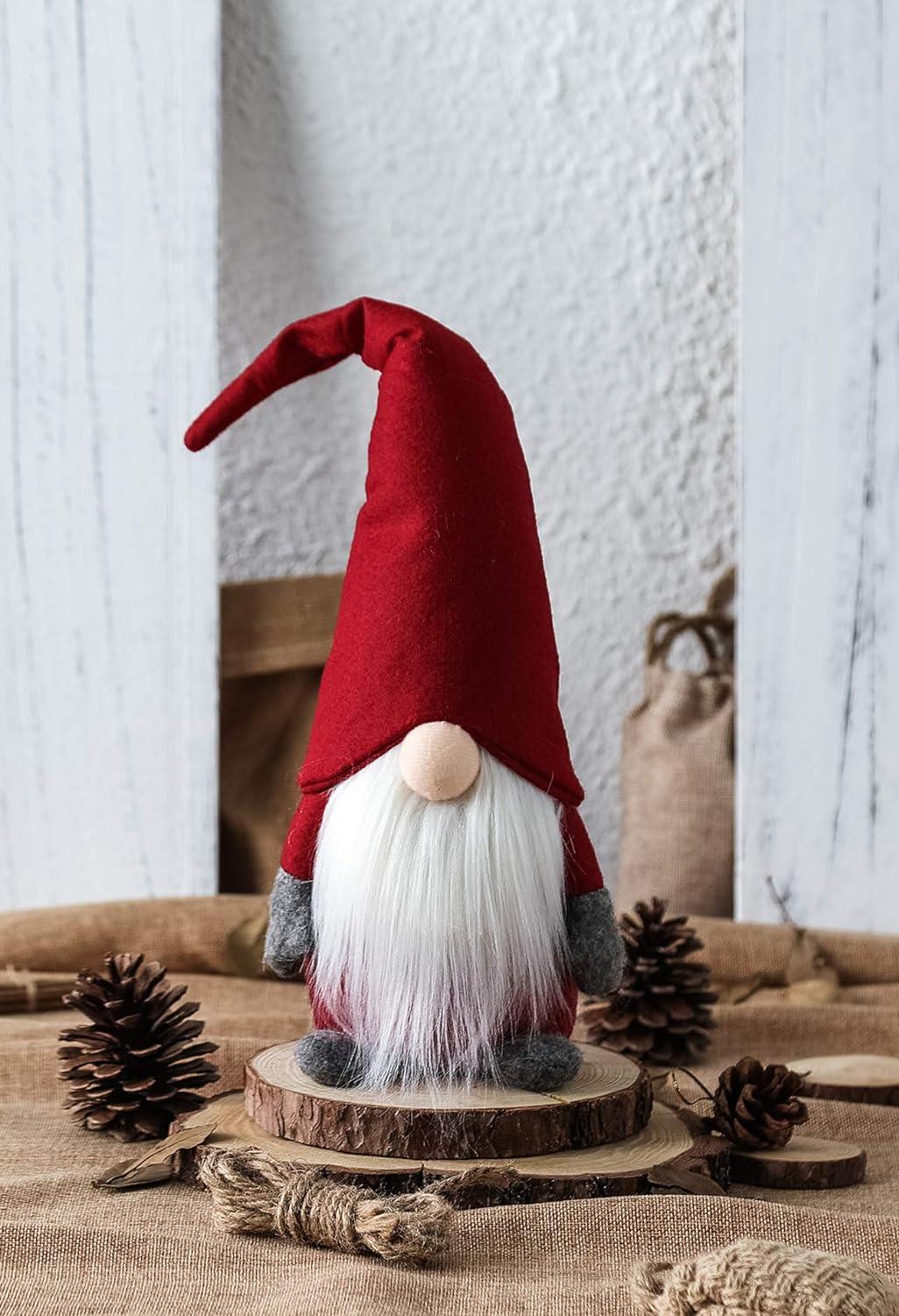 16 Inches Christmas Elf Decoration Ornaments Thanks Giving Day Gifts Swedish Gnomes tomte - Hibrides