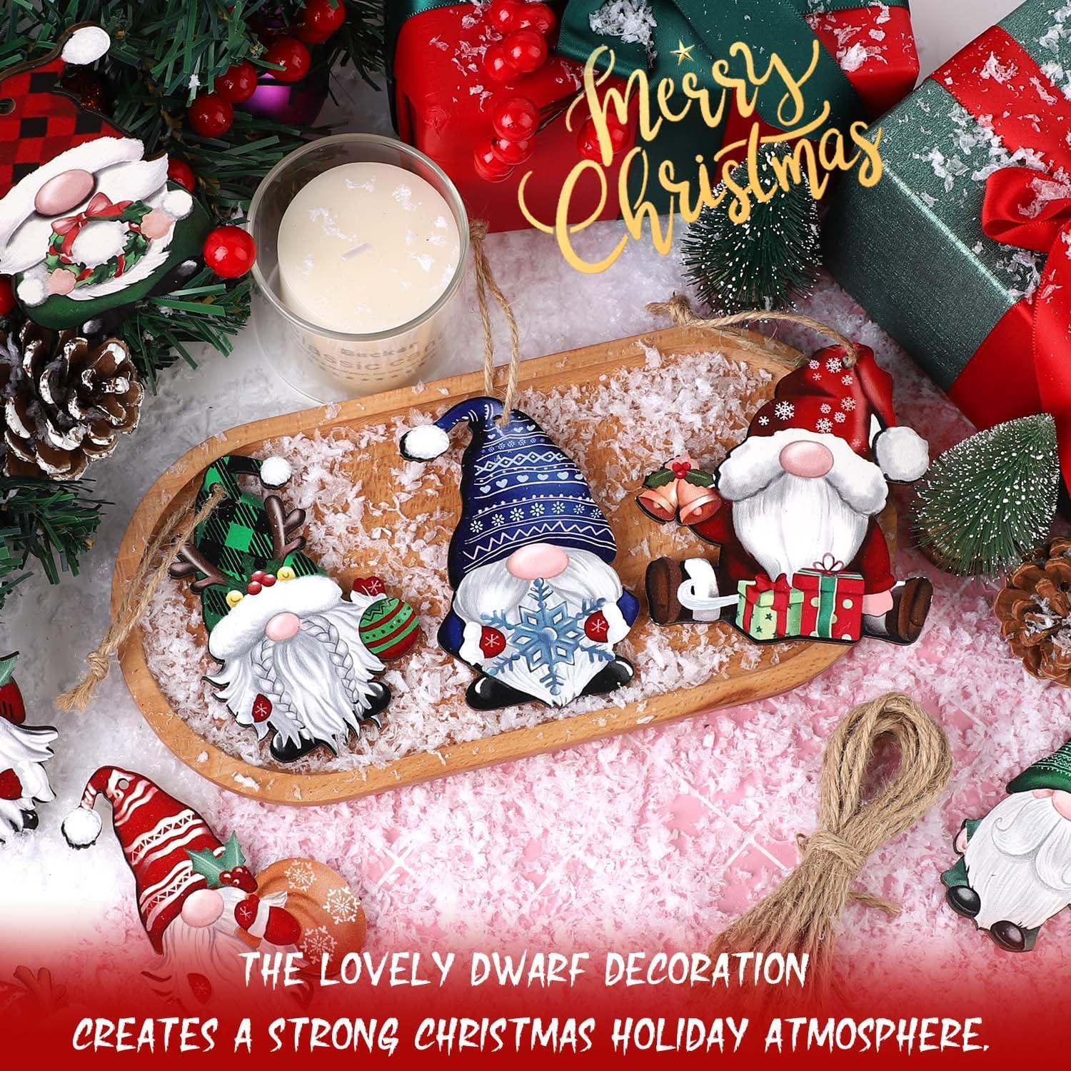 24PCS Red Truck Decor Red Christmas Ornaments Car Ornaments for Holiday Decor Xmas Party Supplies - Hibrides