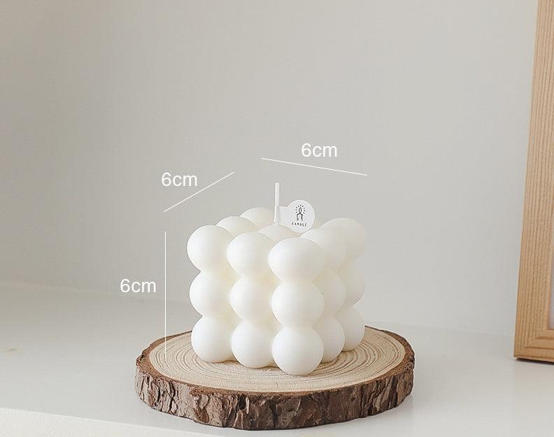 5PCS Bubble Candle Soy Wax Cube Candles - Hibrides