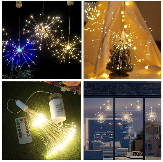 LED Copper Wire Firework Lights 