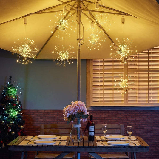 LED Copper Wire Firework Lights 