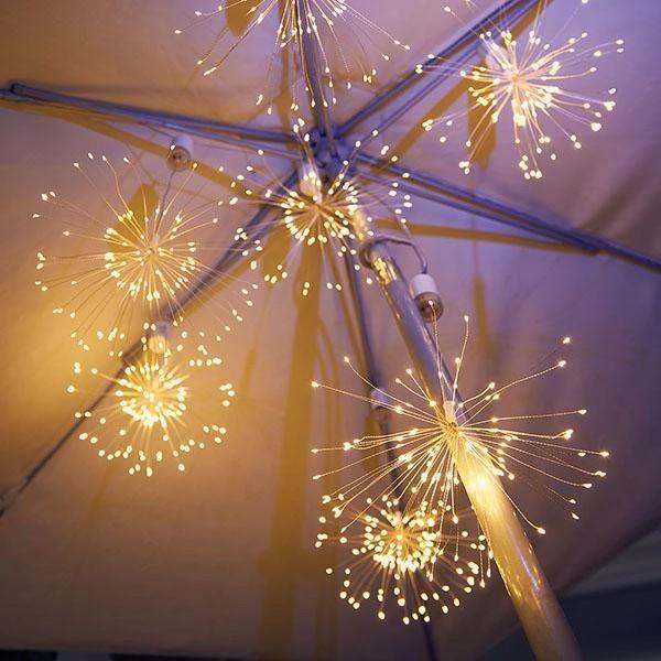 LED Copper Wire Firework Lights 