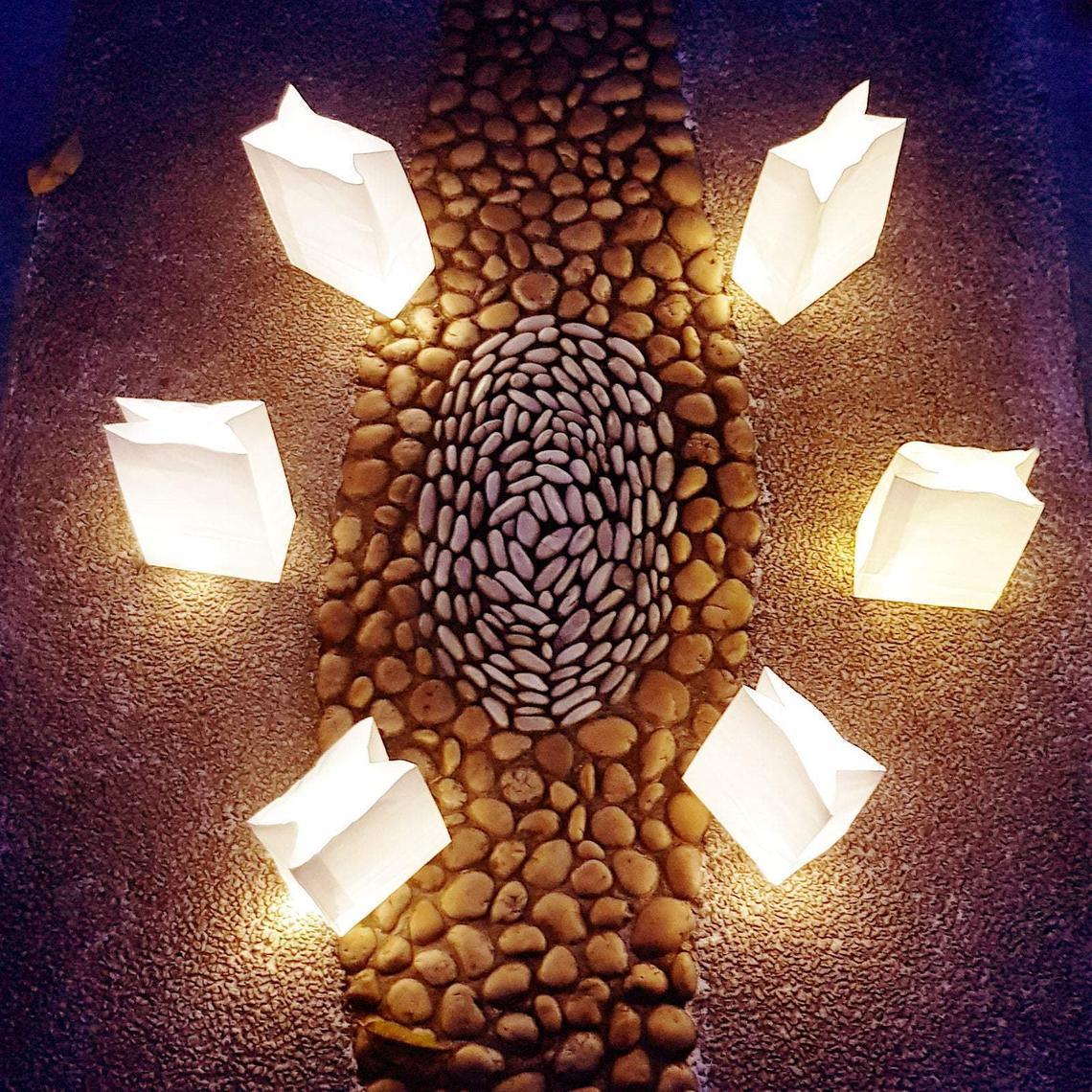 Led Luminaria 50Pcs Light Up Luminaries Warm White Luminary Candle Bags With Lights-For Wedding Aisle, Rustic Wedding Decorations 