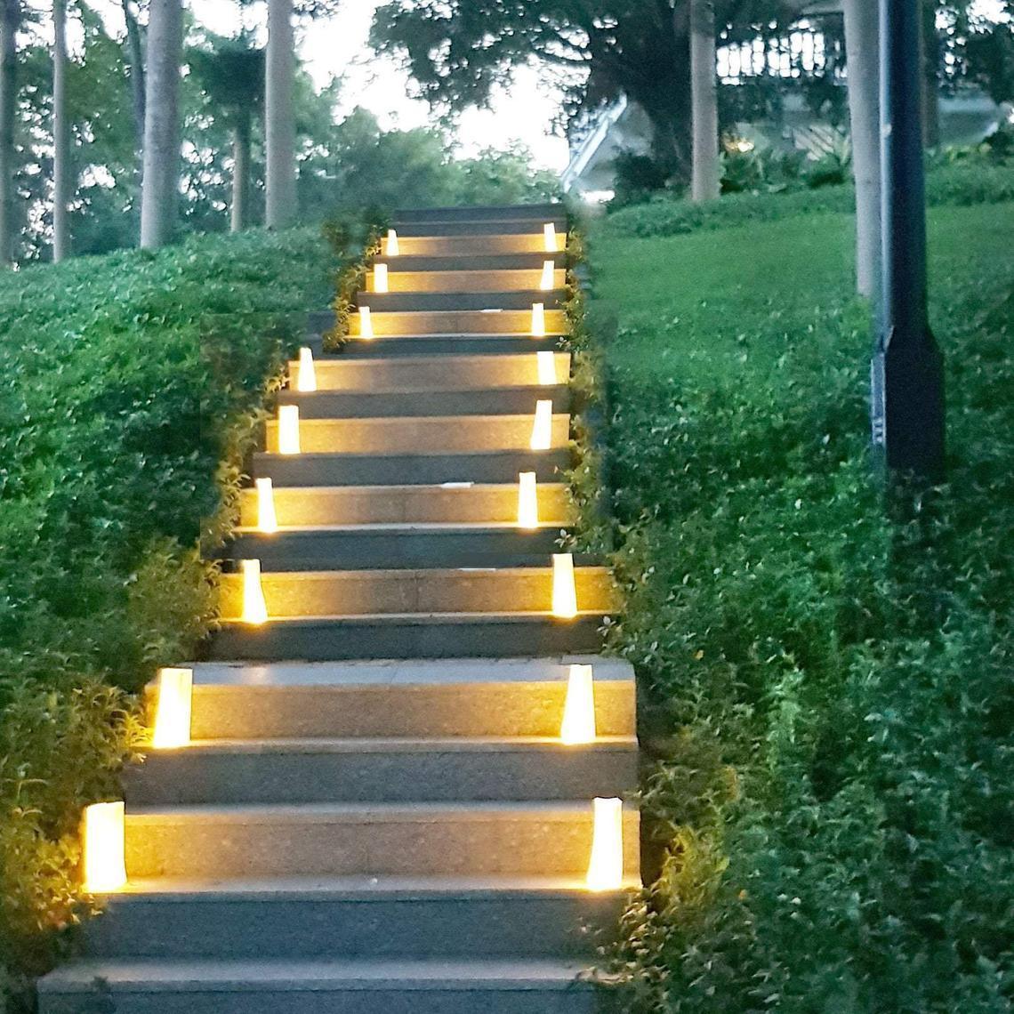 Led Luminaria 50Pcs Light Up Luminaries Warm White Luminary Candle Bags With Lights-For Wedding Aisle, Rustic Wedding Decorations 