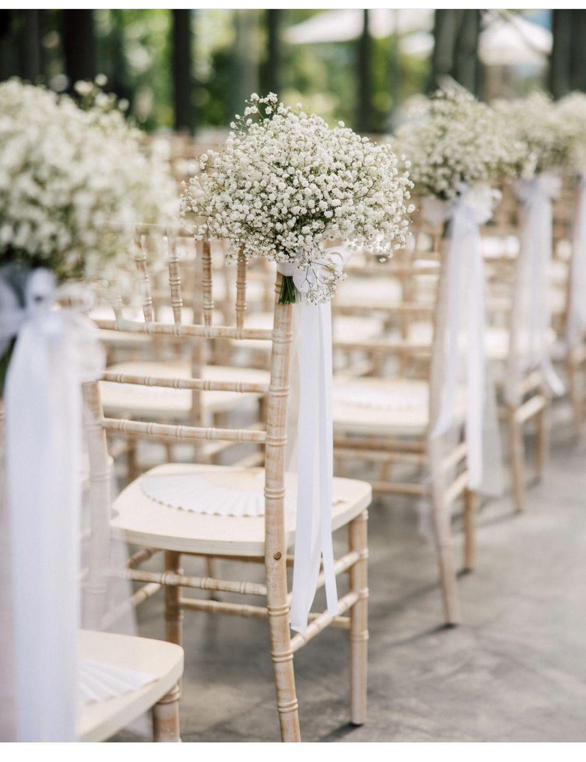 10Pcs 30 Bunches White Baby's Breath Artificial Flowers for Wedding Garland Wreath Wedding Centerpieces - Hibrides