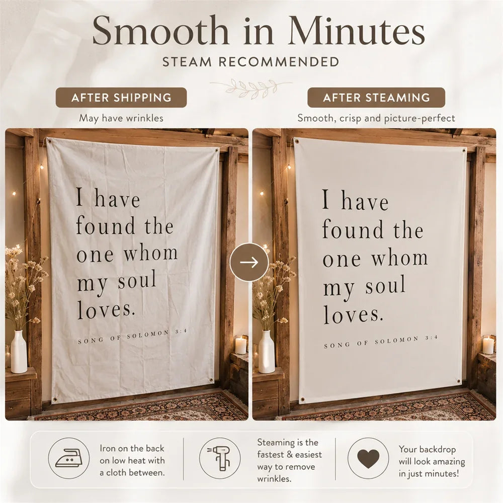 Personalized Wedding Backdrop for Photography, Outdoor Wedding Ceremony Decorations