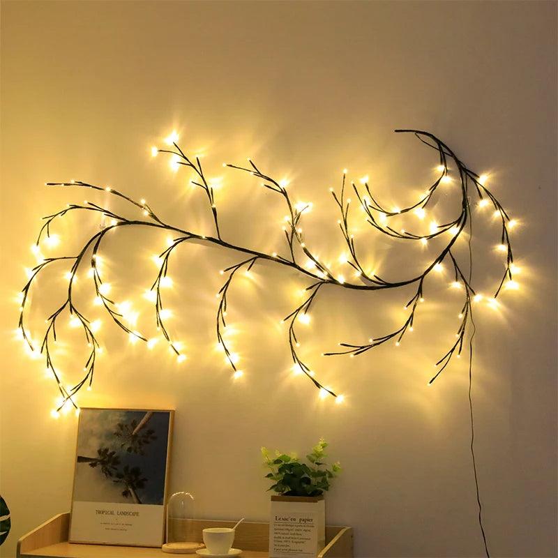 Willow Vine Lights Room Decorations - Hibrides