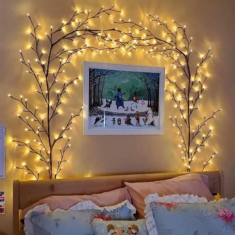 Willow Vine Lights Room Decorations - Hibrides