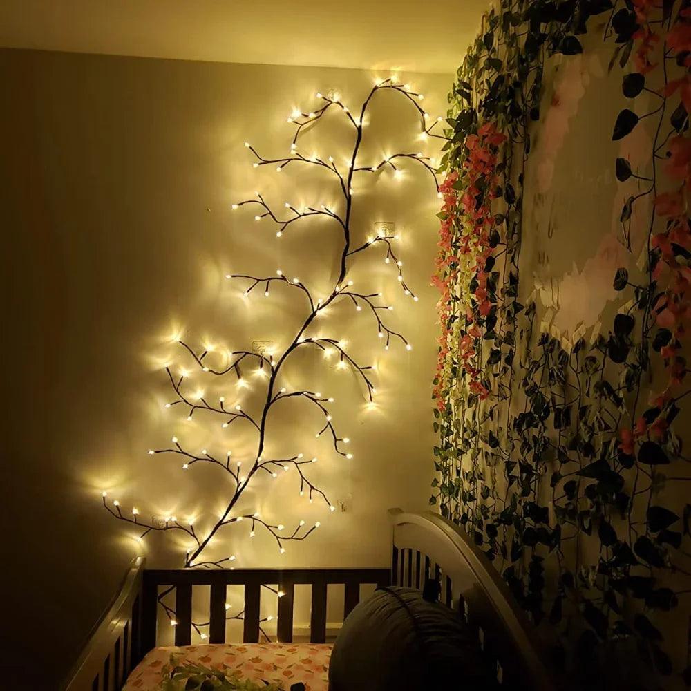 Willow Vine Lights Room Decorations - Hibrides