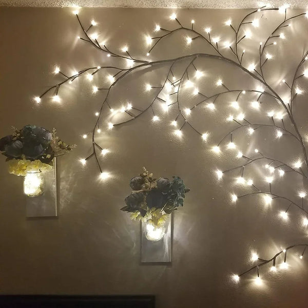 Willow Vine Lights Room Decorations - Hibrides