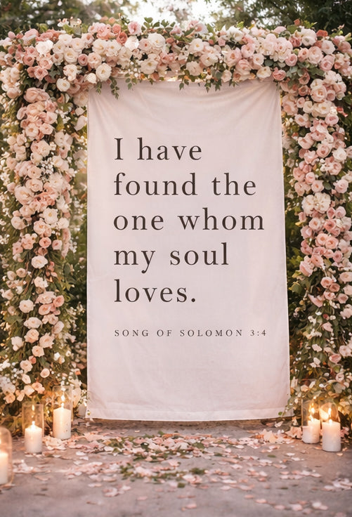 Personalized Wedding Backdrop for Photography, Outdoor Wedding Ceremony Decorations