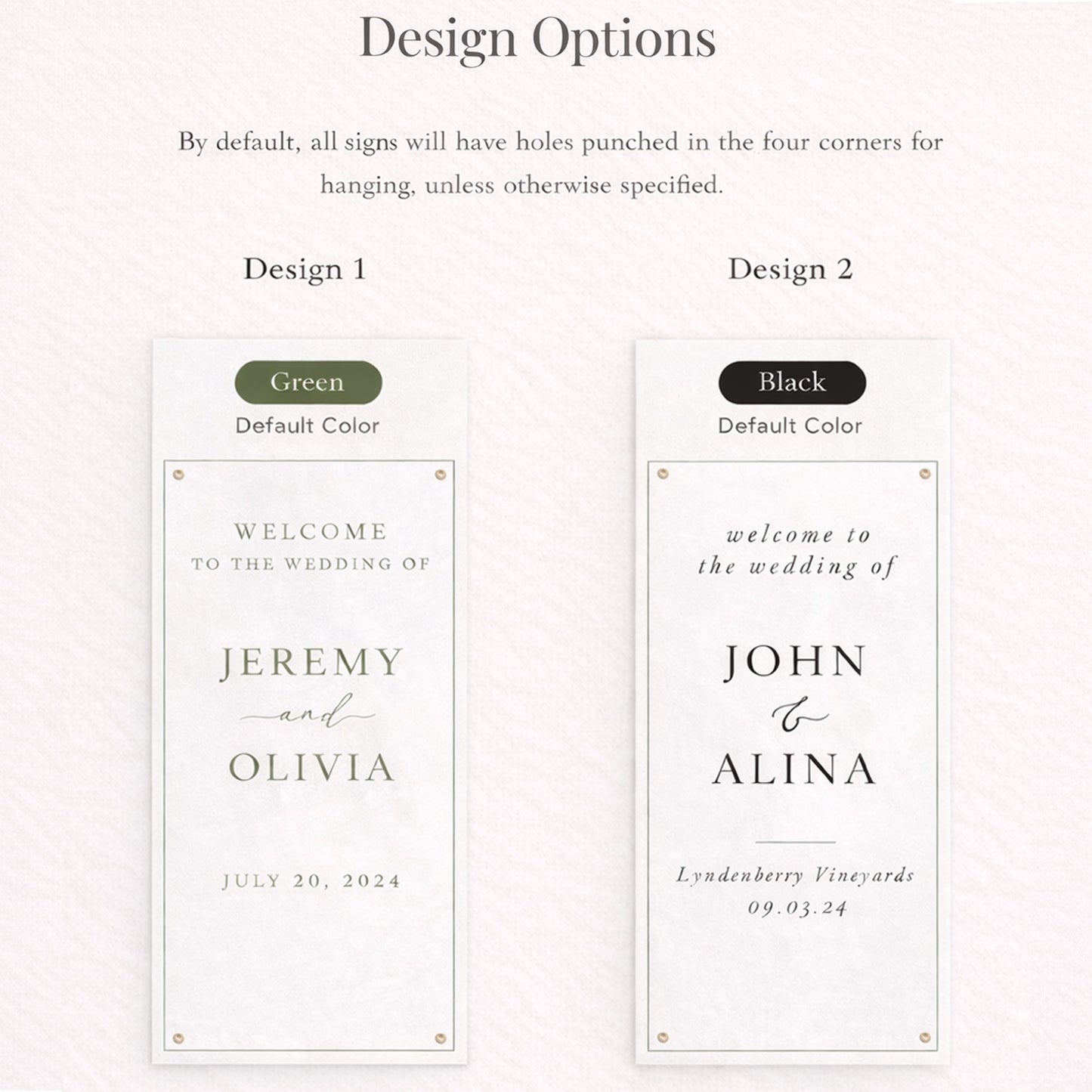 Fabric Wedding Welcome Sign Modern Wedding Welcome Sign