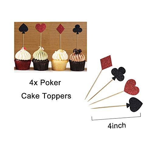 95pcs Casino Party Decorations Game Night Balloons Garland - Hibrides