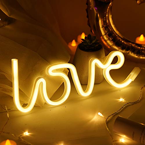 Love Neon Sign-LED Neon Signs for Wedding Backdrop Christmas - Hibrides