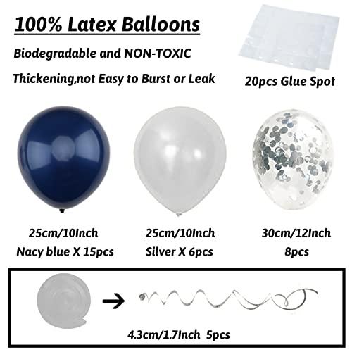 Birthday Decorations for Men Happy Birthday Banner Pompoms Balloon for Birthday Party - Hibrides