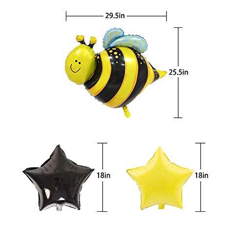 37Pcs Bumblebee Party Decorations Set Honey Bee Theme for Baby Shower Birthday Party - Hibrides