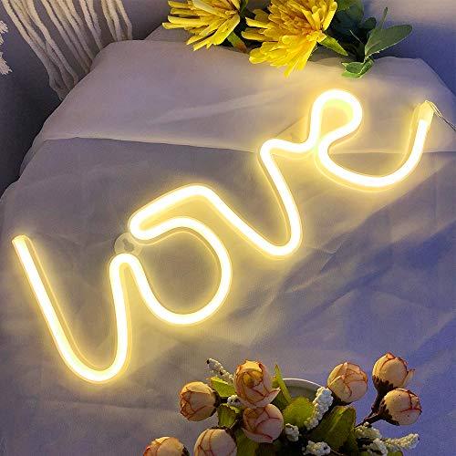 Love Neon Sign-LED Neon Signs for Wedding Backdrop Christmas - Hibrides