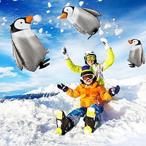 9 Pieces Penguin Walking Balloons Animal Jumbo Balloon for Birthday Party - Hibrides