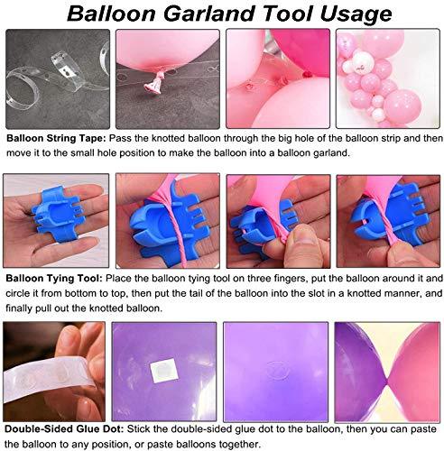 140Pcs Sage Green Peach Blush Pink Balloon Garland Arch Kit for Baby Bridal Shower - Hibrides