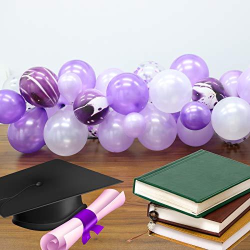 135 Pieces Purple Balloon Arch for Wedding Birthday Graduation Party Decorations - Hibrides