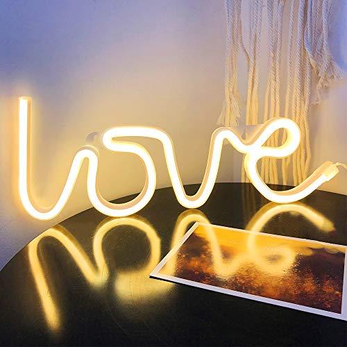 Love Neon Sign-LED Neon Signs for Wedding Backdrop Christmas - Hibrides