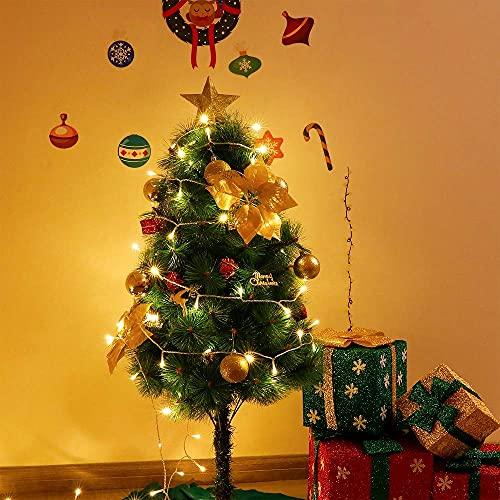Extendable 2-Pack LED Christmas String Lights for Outdoor Indoor Decorations - Hibrides